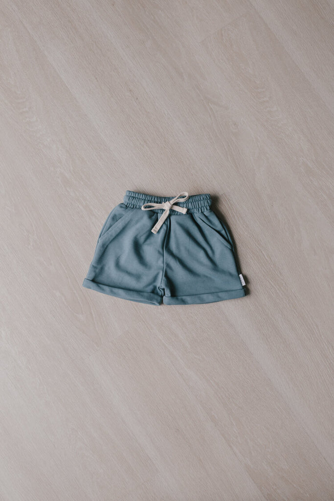 Petrol French Terry Shorts